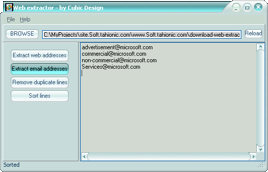 web address extractor