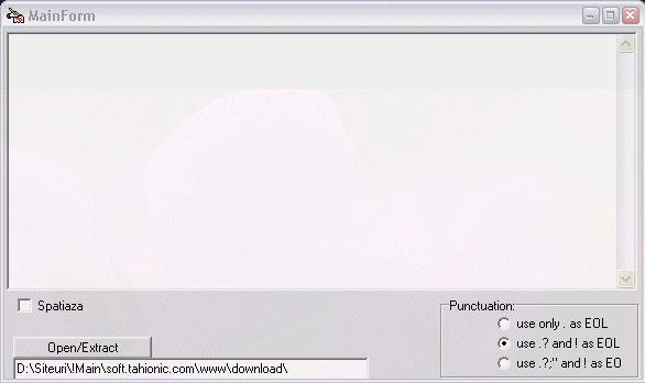 Document Rearranger Screenshot