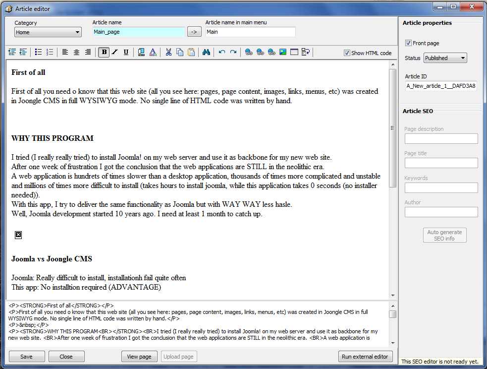 download-stormy web site builder editor